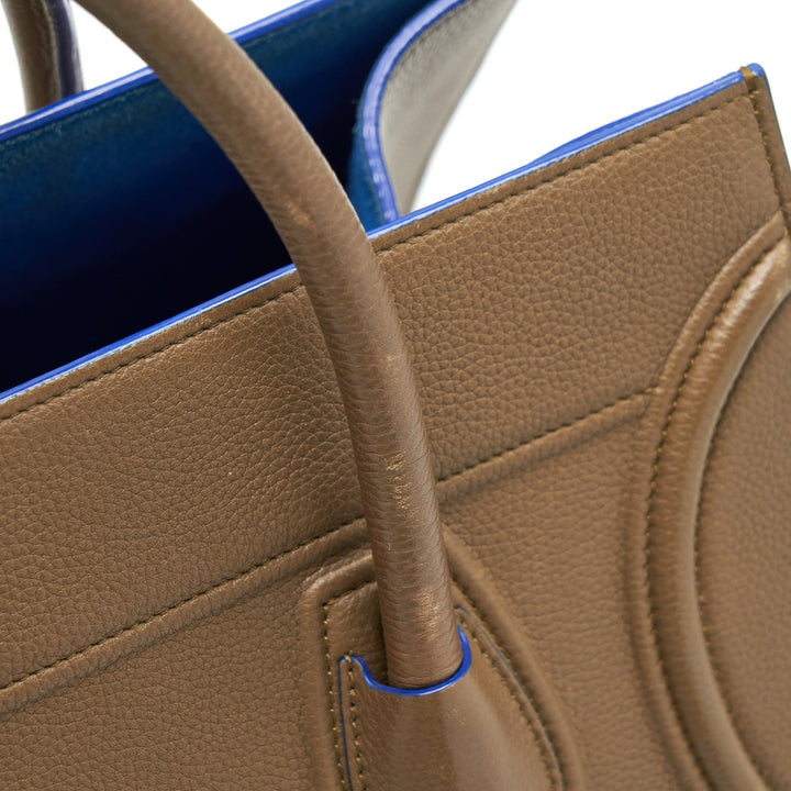 Celine Phantom Tote Bag Dark Brown/Blue