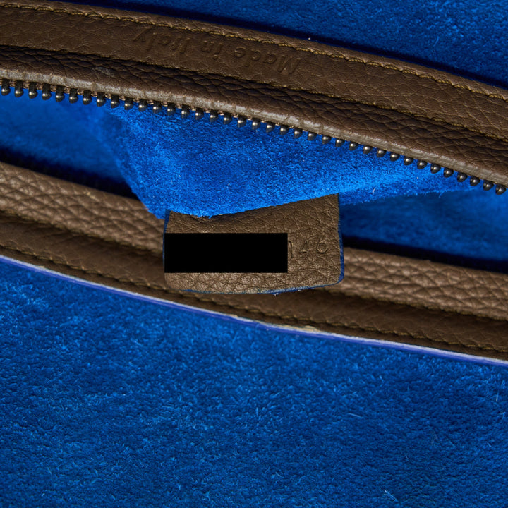 Celine Phantom Tote Bag Dark Brown/Blue