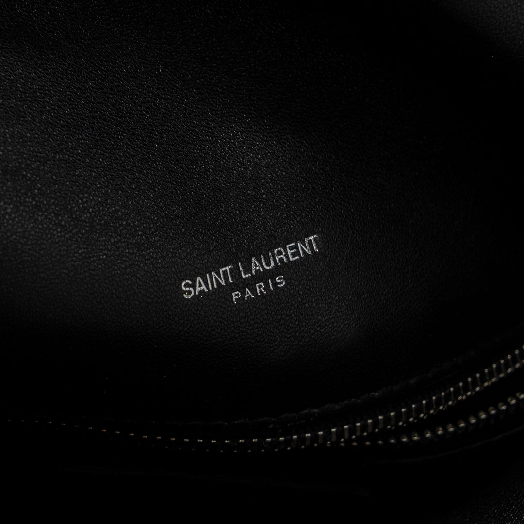 Saint Laurent Small Puffer Lambskin Black SHW