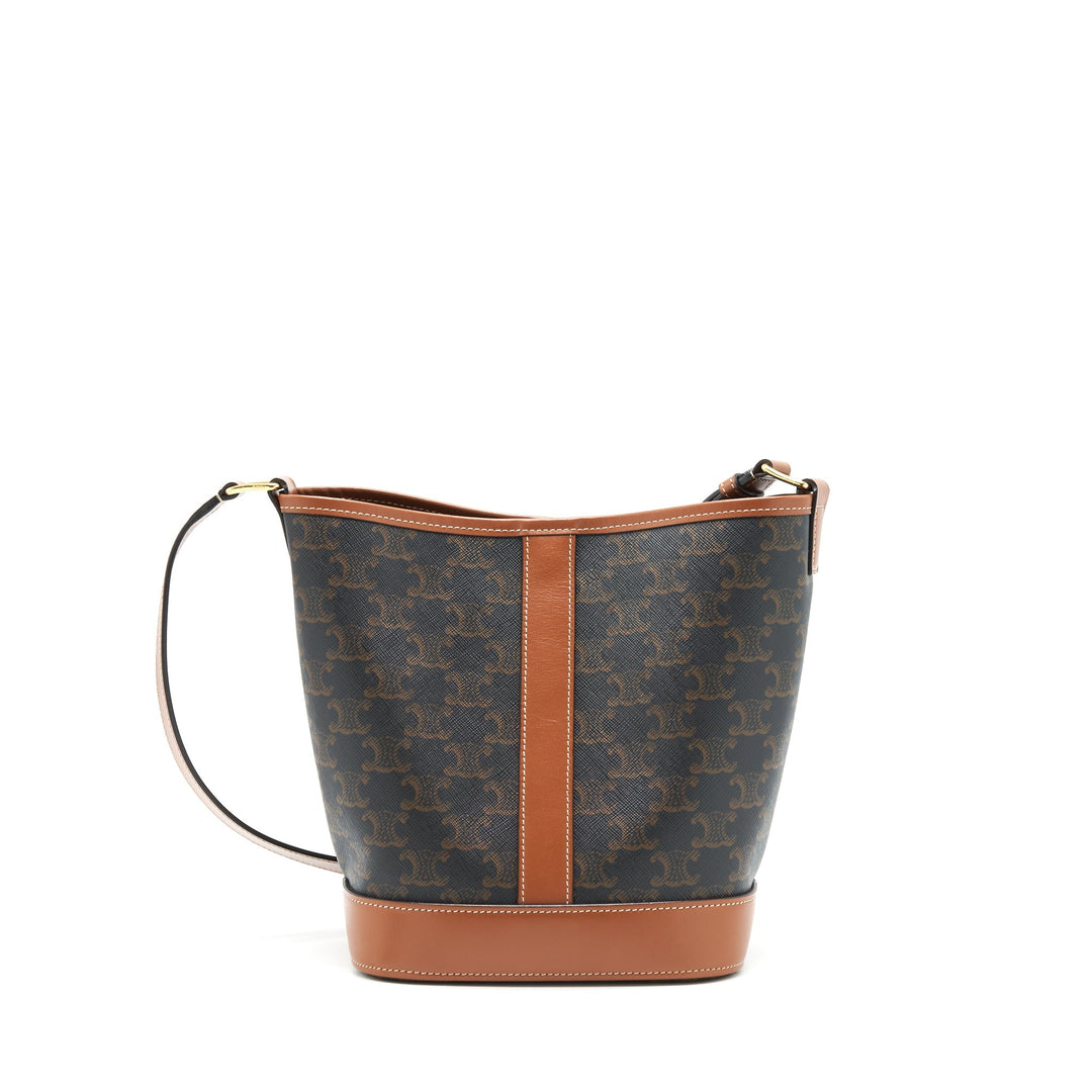 Top Quality Celine Small Bucket Gold Triomphe