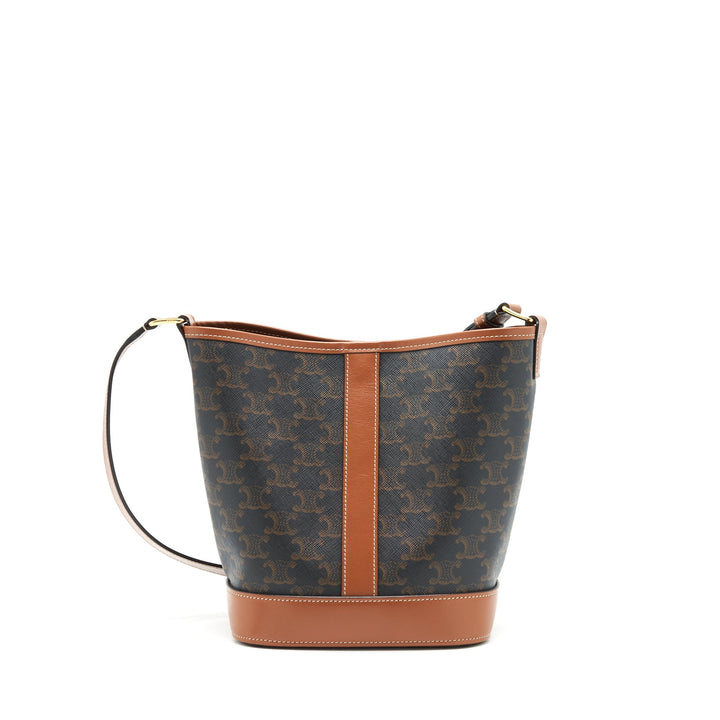 Top Quality Celine Small Bucket Gold Triomphe