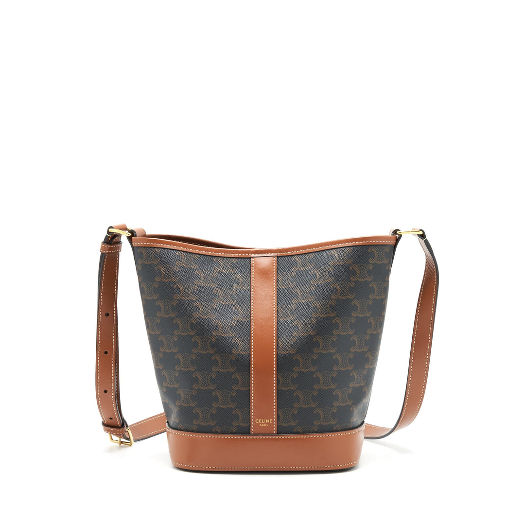 Top Quality Celine Small Bucket Gold Triomphe