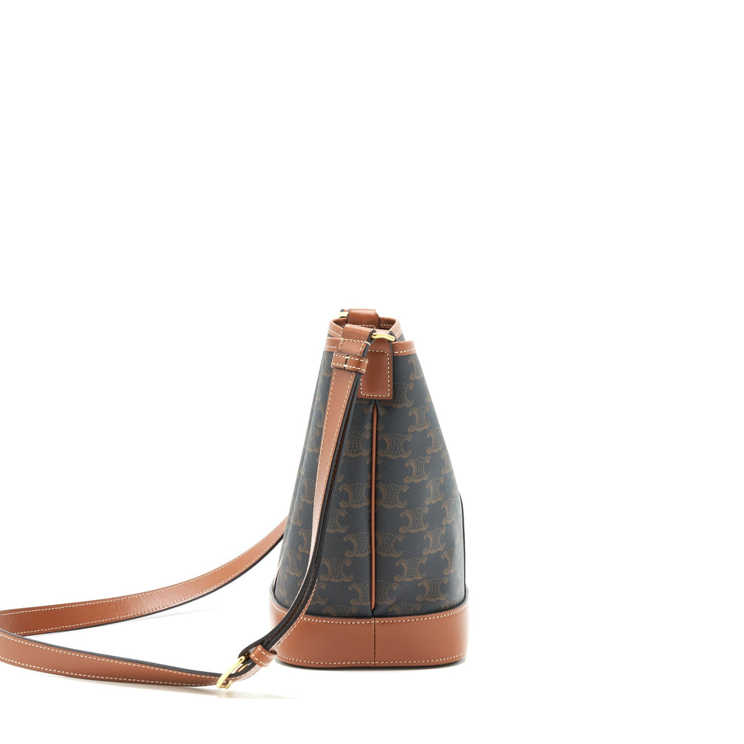 Top Quality Celine Small Bucket Gold Triomphe