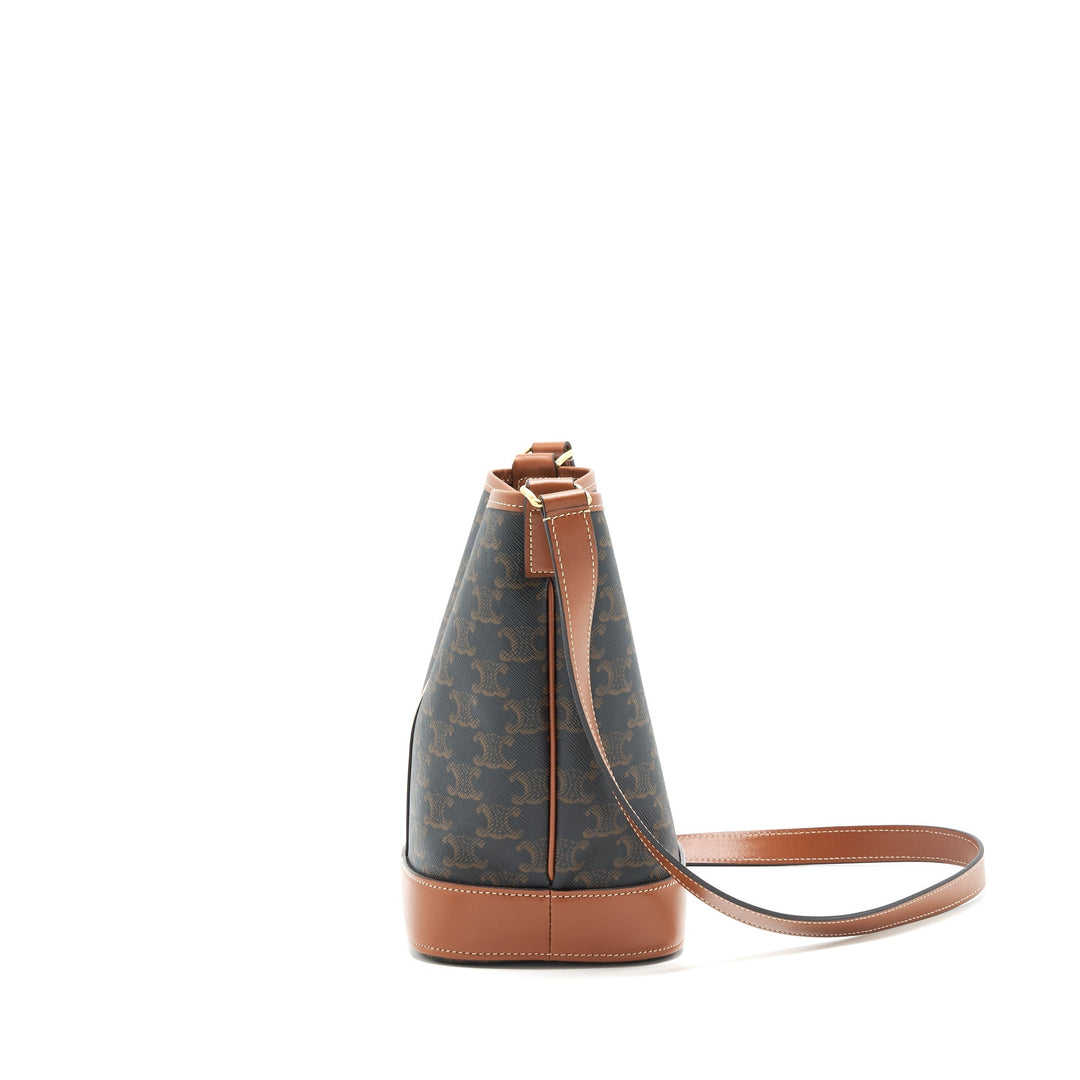 Top Quality Celine Small Bucket Gold Triomphe