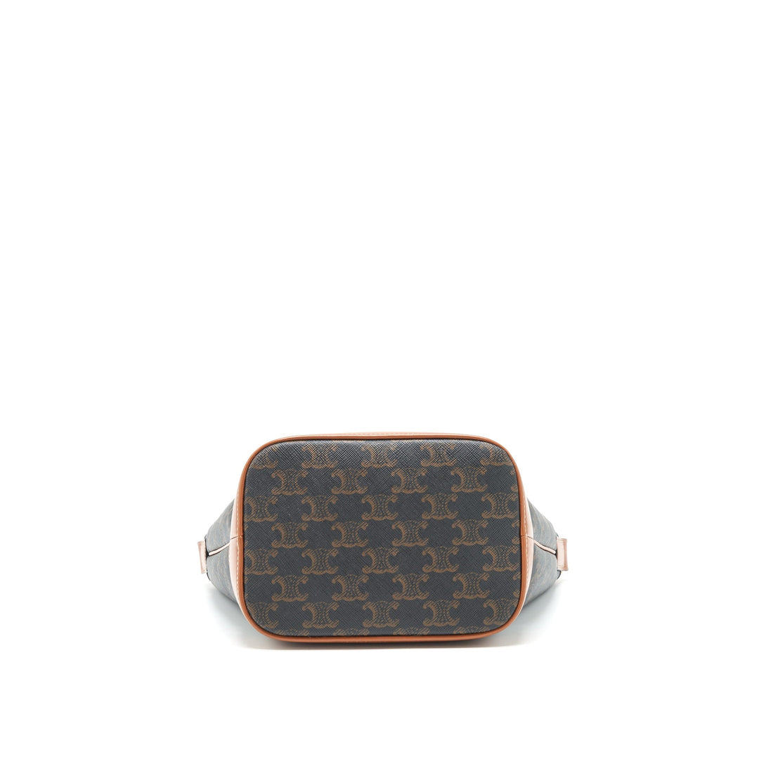 Top Quality Celine Small Bucket Gold Triomphe