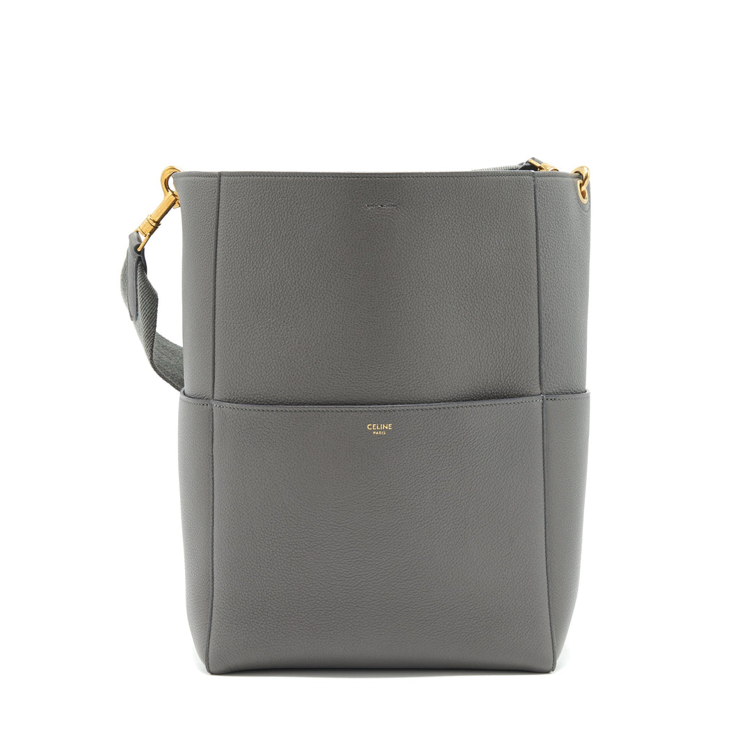 Top Quality Celine Sangle Bucket bag grey