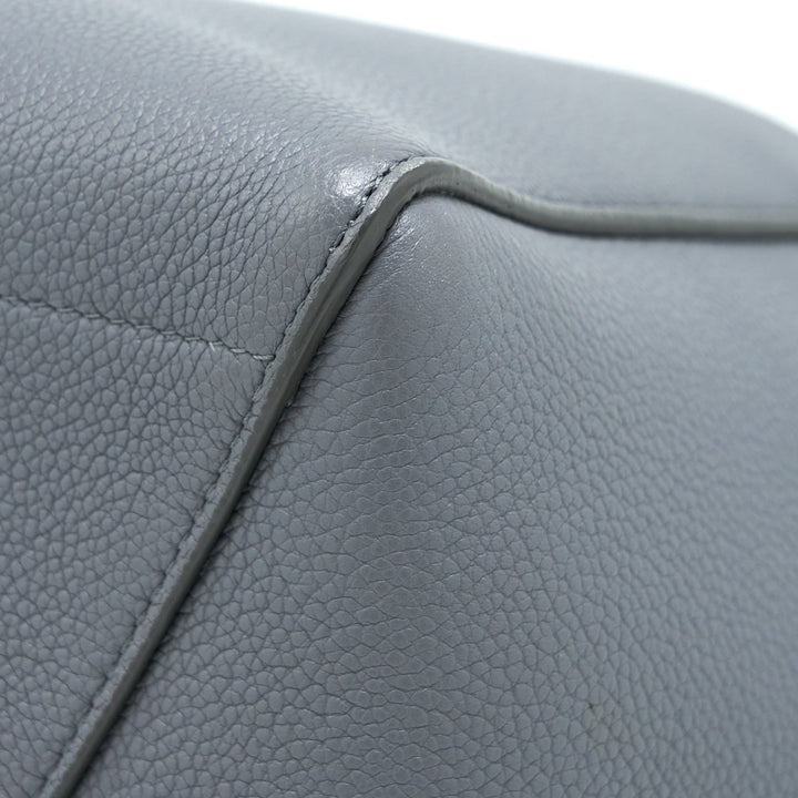 Celine Sangle Bucket Bag Calfskin Grey