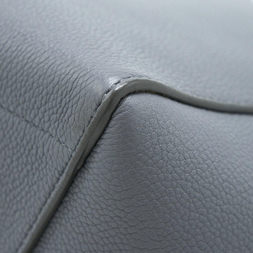 Celine Sangle Bucket Bag Calfskin Grey