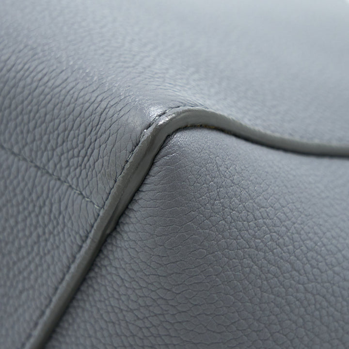 Celine Sangle Bucket Bag Calfskin Grey