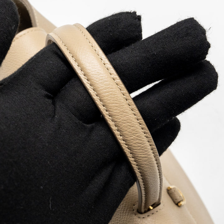 Celine Nano Belt Bag Aged Calfskin Light Beige