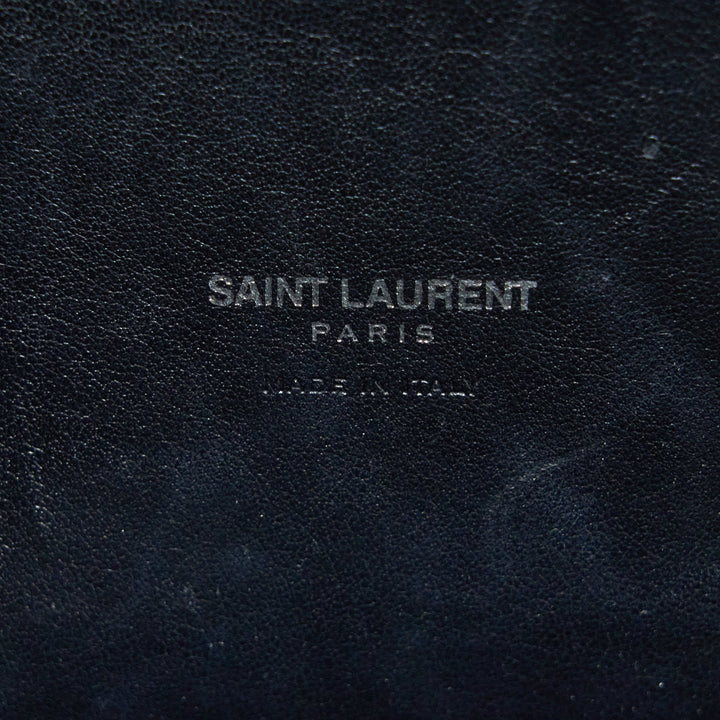Saint Laurent Baby Sac De Jour Grained Calfskin Black SHW