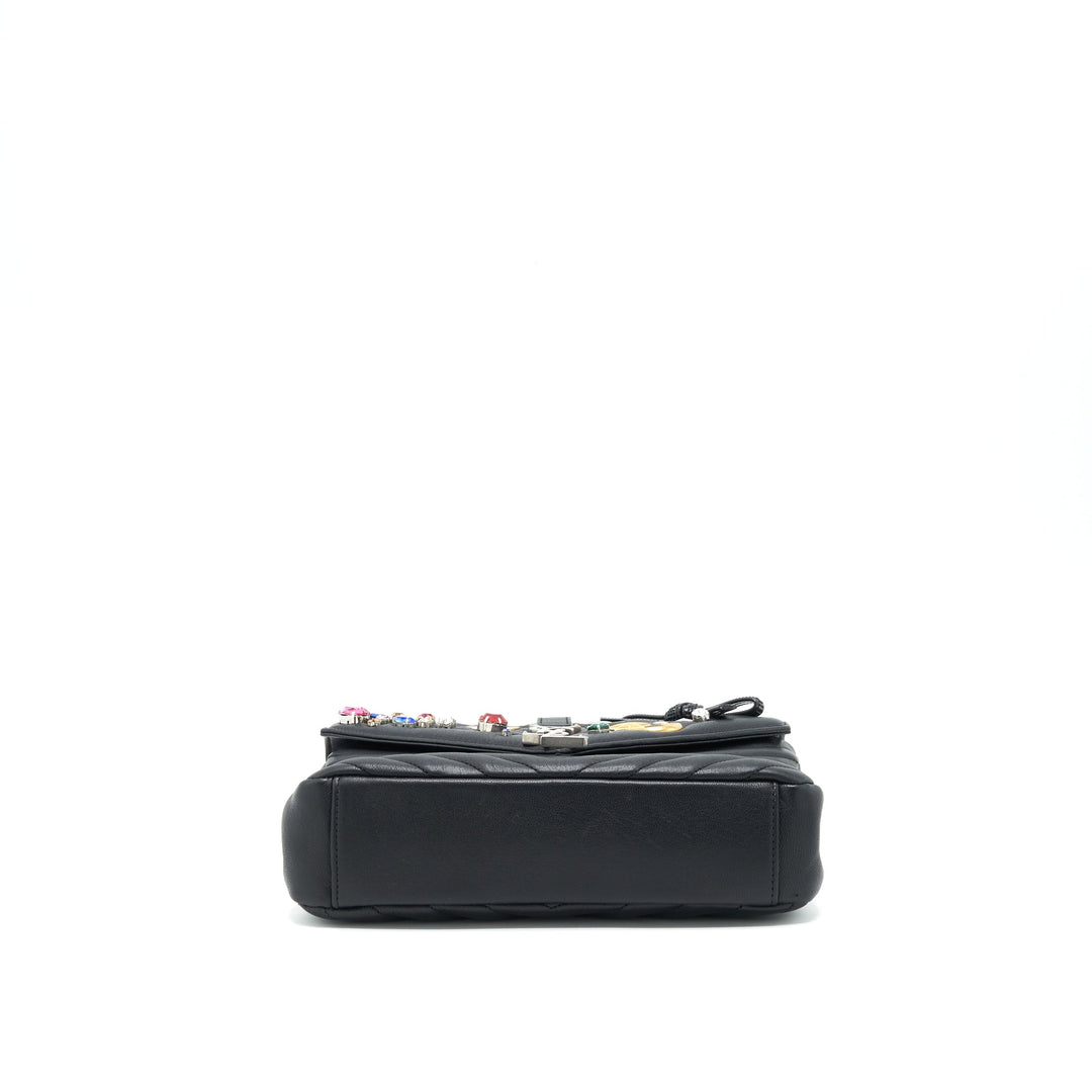 Saint Laurent College Bag Limited edition black ruthenium hardware