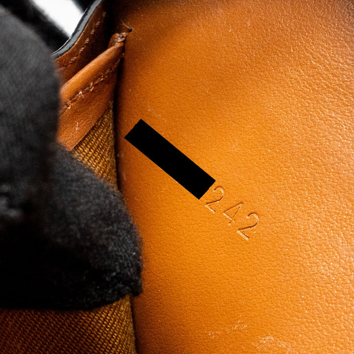 Top Quality Celine Wallet on strap Triomphe Canvas / Smooth Lambskin Tan