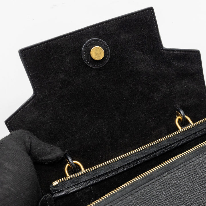Celine Micro Belt Bag Calfskin Black