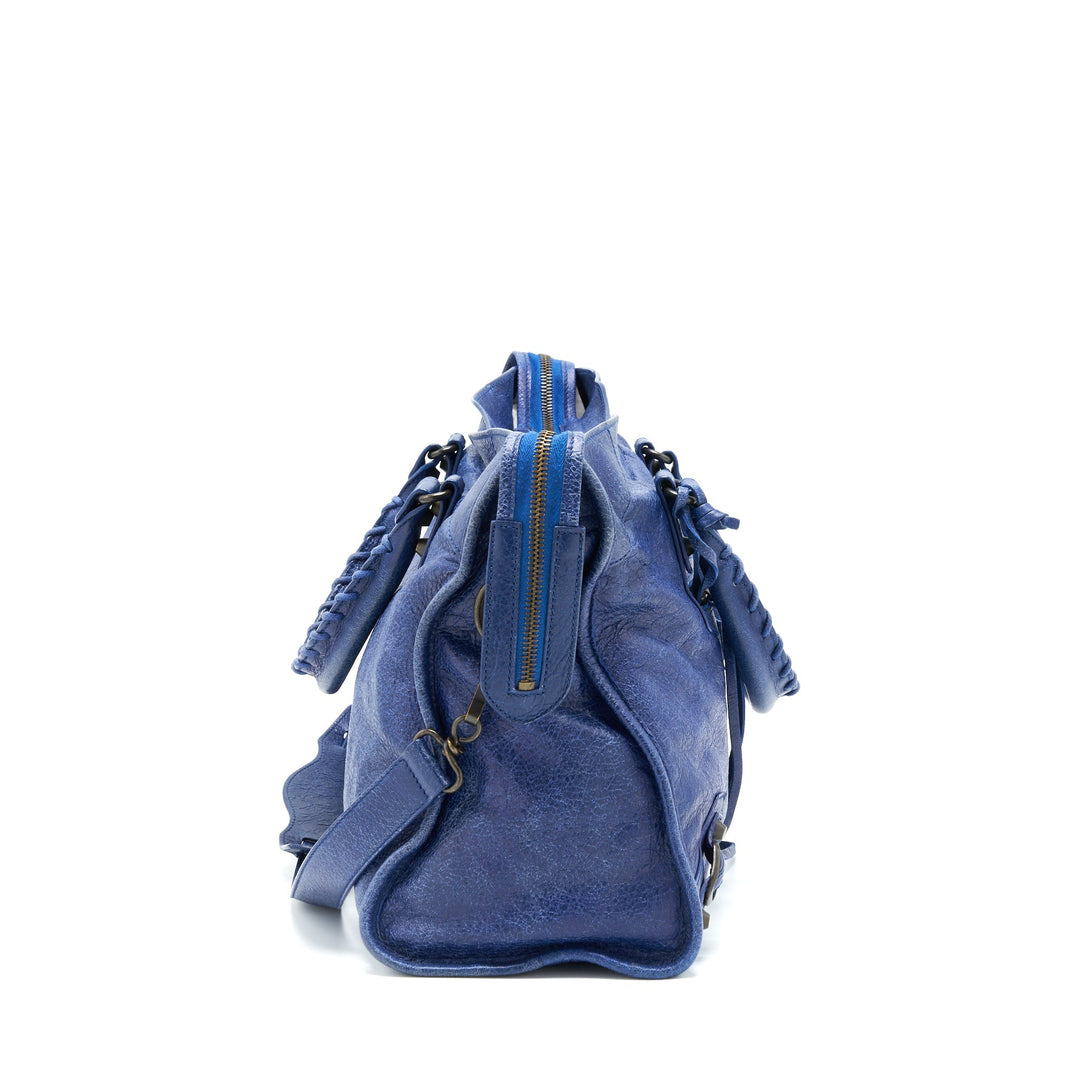 Top Quality Balenciaga Classic City Bag Blue