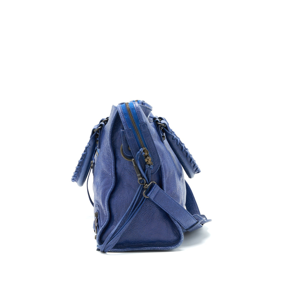 Top Quality Balenciaga Classic City Bag Blue