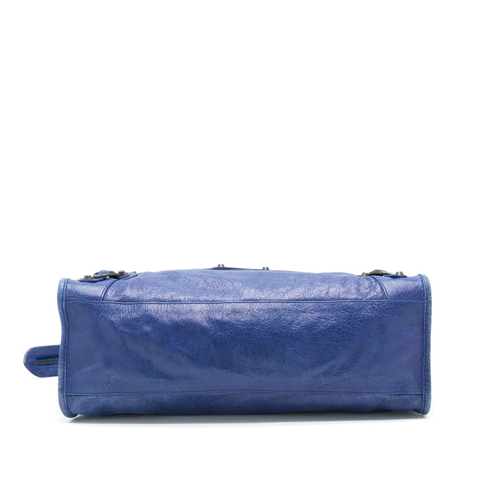 Top Quality Balenciaga Classic City Bag Blue