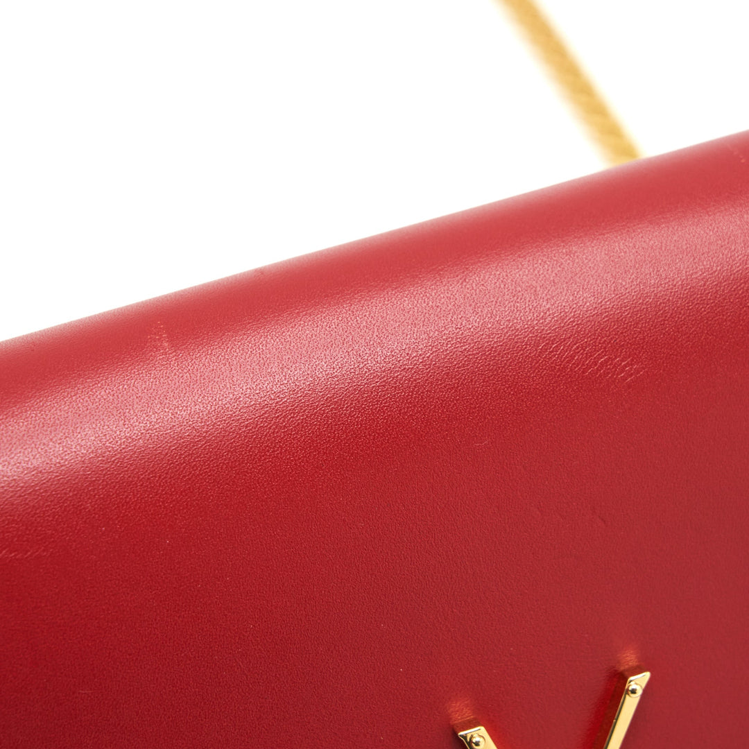 Saint Laurent (YSL) Medium Kate Bag Tassel Red GHW