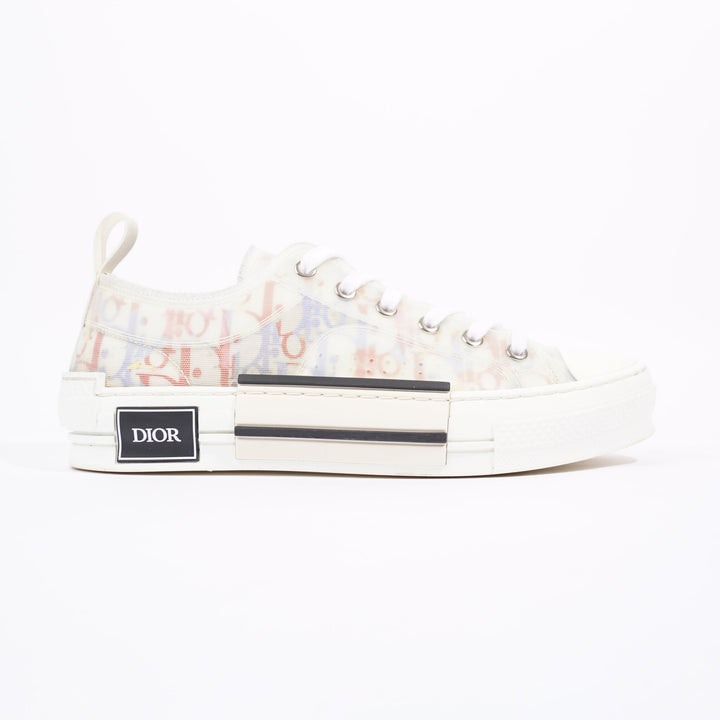 Christian Dior Womens B23 Low Top White / Multi EU 39 / UK 6