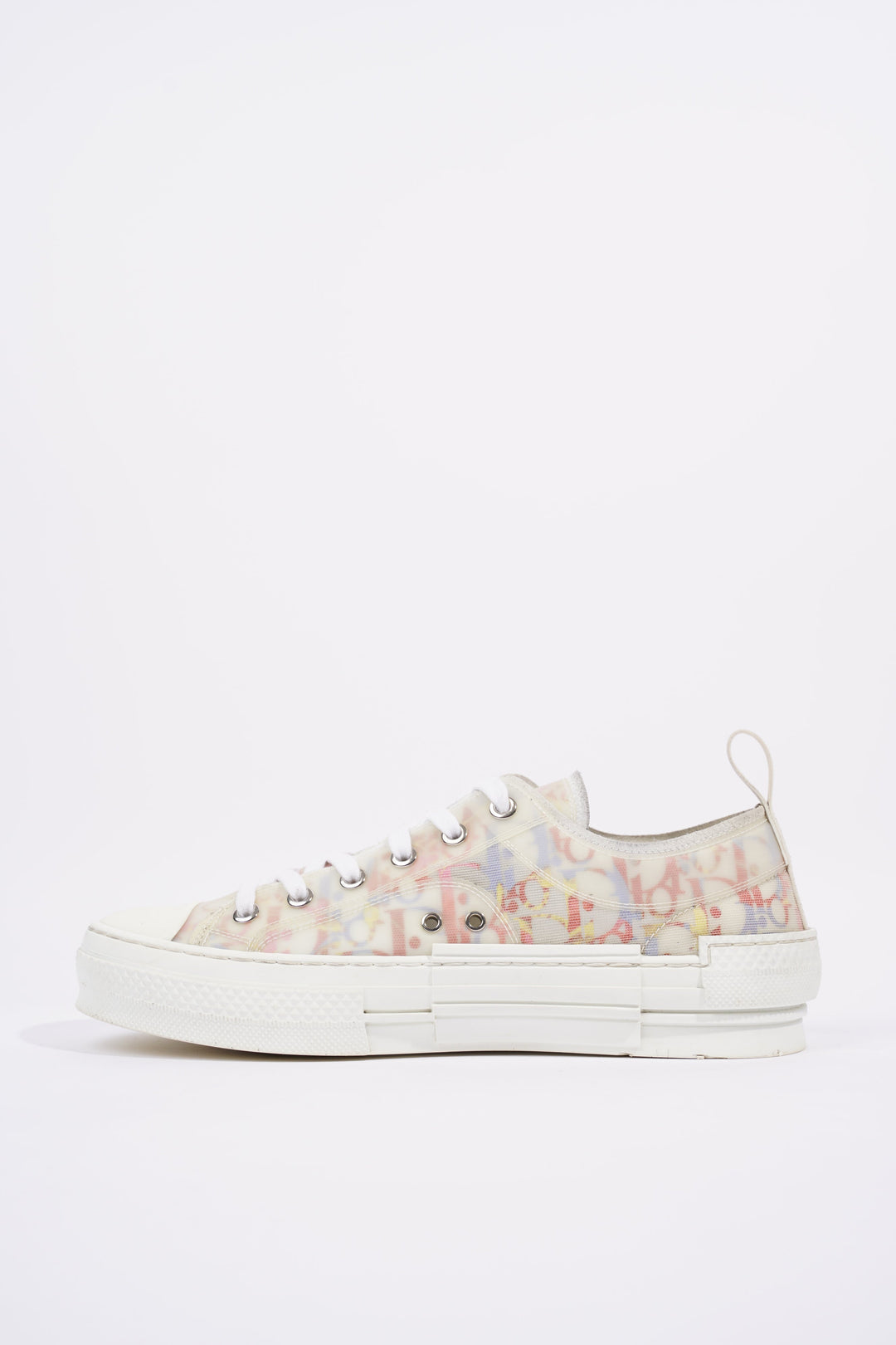 Christian Dior Womens B23 Low Top White / Multi EU 39 / UK 6