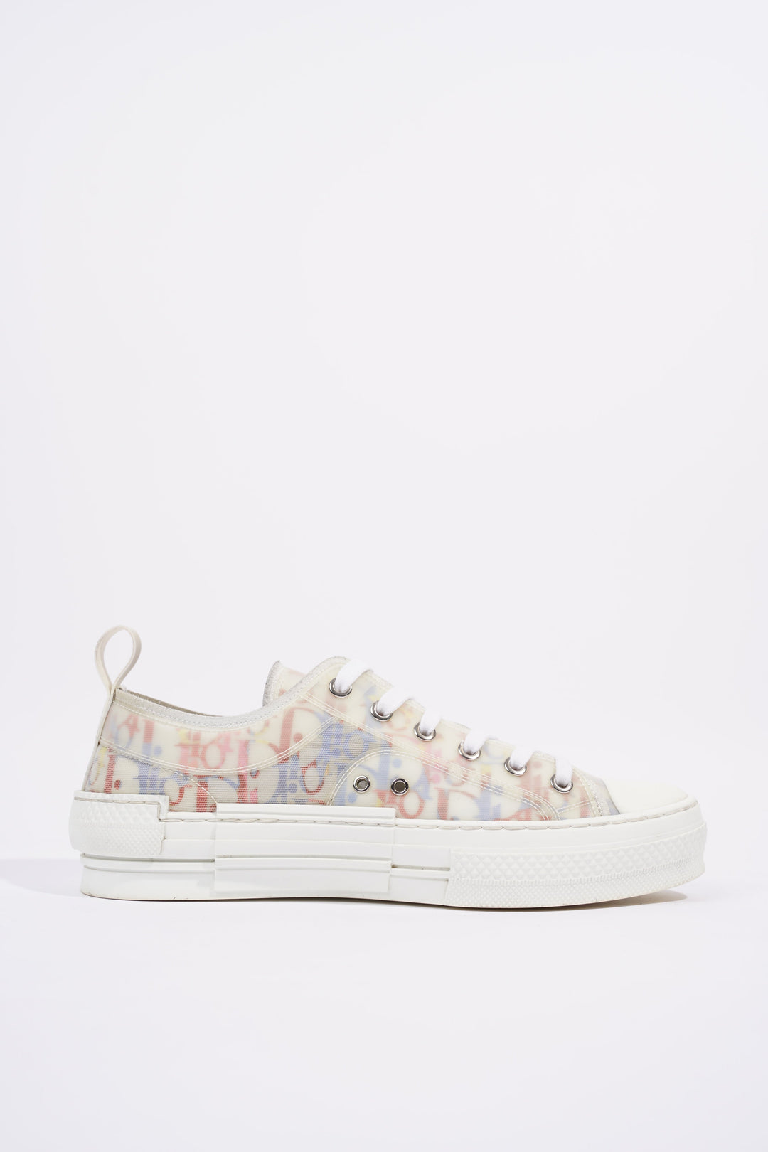 Christian Dior Womens B23 Low Top White / Multi EU 39 / UK 6
