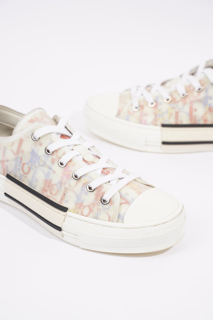 Christian Dior Womens B23 Low Top White / Multi EU 39 / UK 6