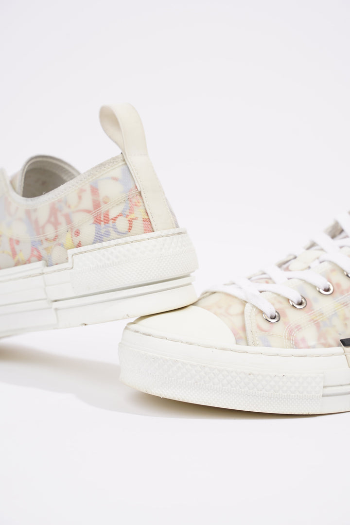 Christian Dior Womens B23 Low Top White / Multi EU 39 / UK 6