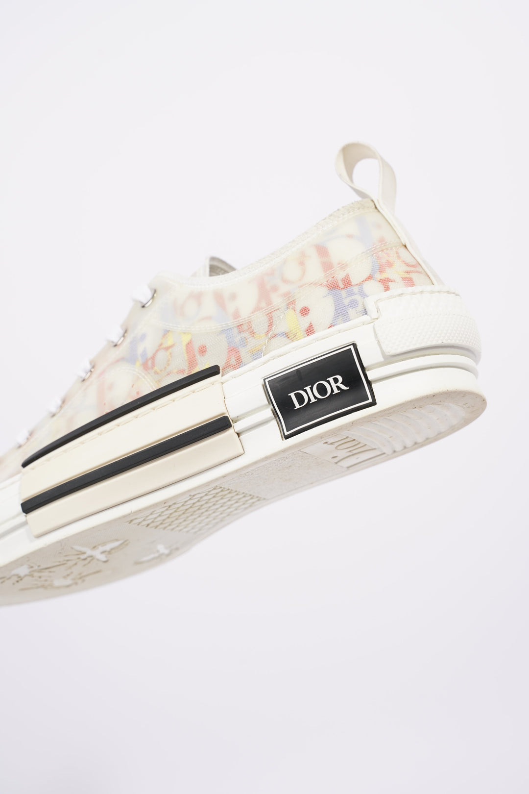 Christian Dior Womens B23 Low Top White / Multi EU 39 / UK 6