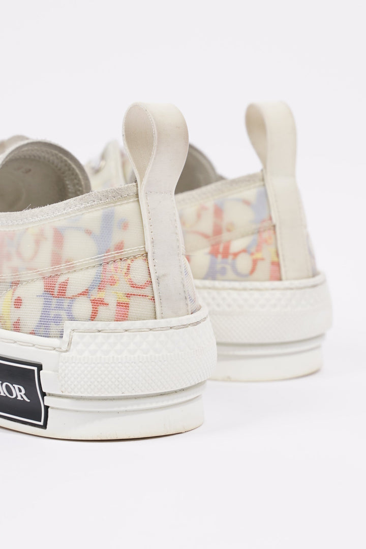 Christian Dior Womens B23 Low Top White / Multi EU 39 / UK 6