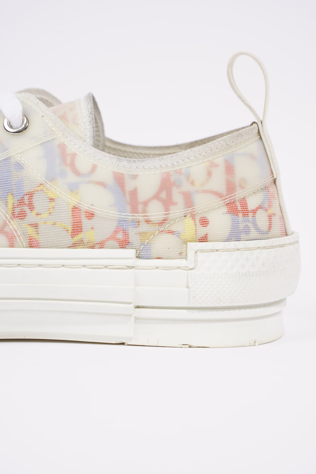 Christian Dior Womens B23 Low Top White / Multi EU 39 / UK 6