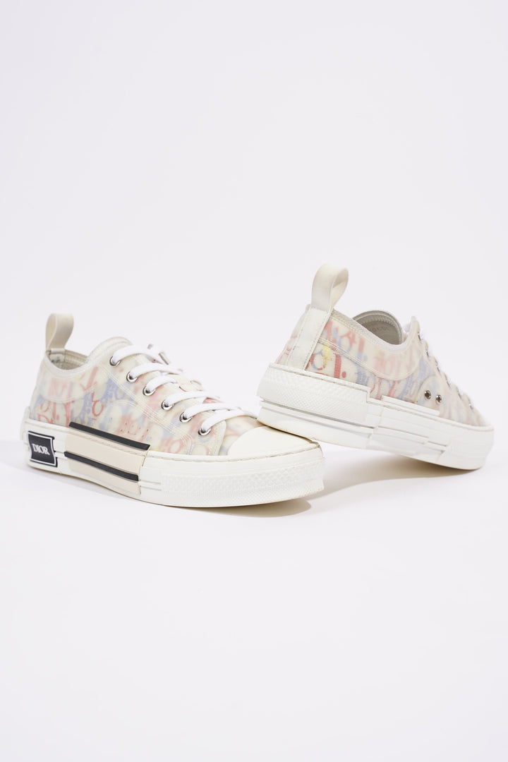 Christian Dior Womens B23 Low Top White / Multi EU 39 / UK 6