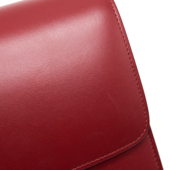 Top Quality Celine Medium Classic Box Bag red