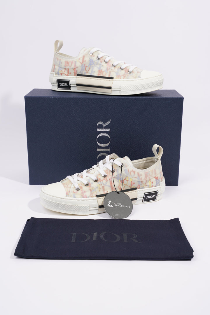 Christian Dior Womens B23 Low Top White / Multi EU 39 / UK 6