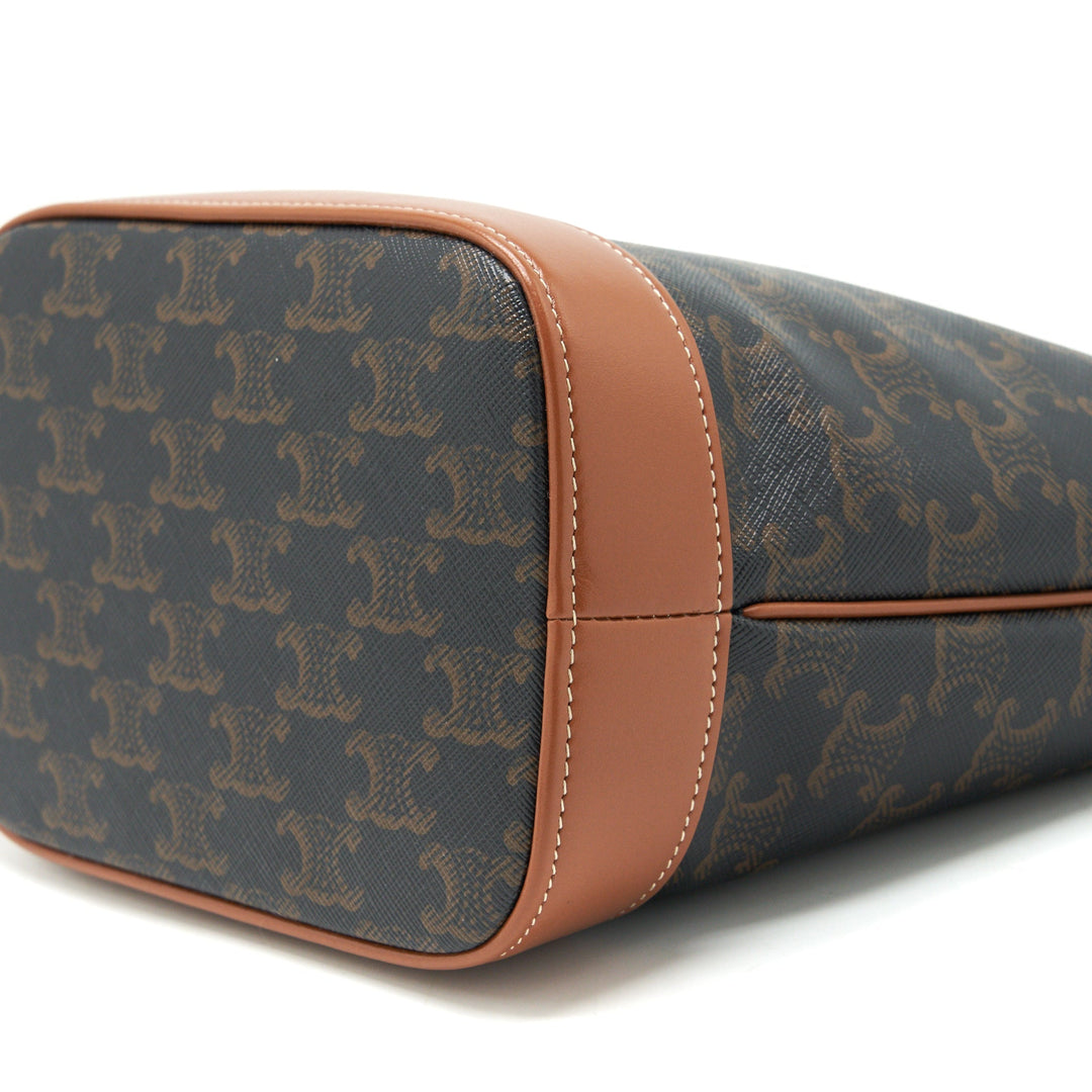 Celine Small Bucket Gold Triomphe
