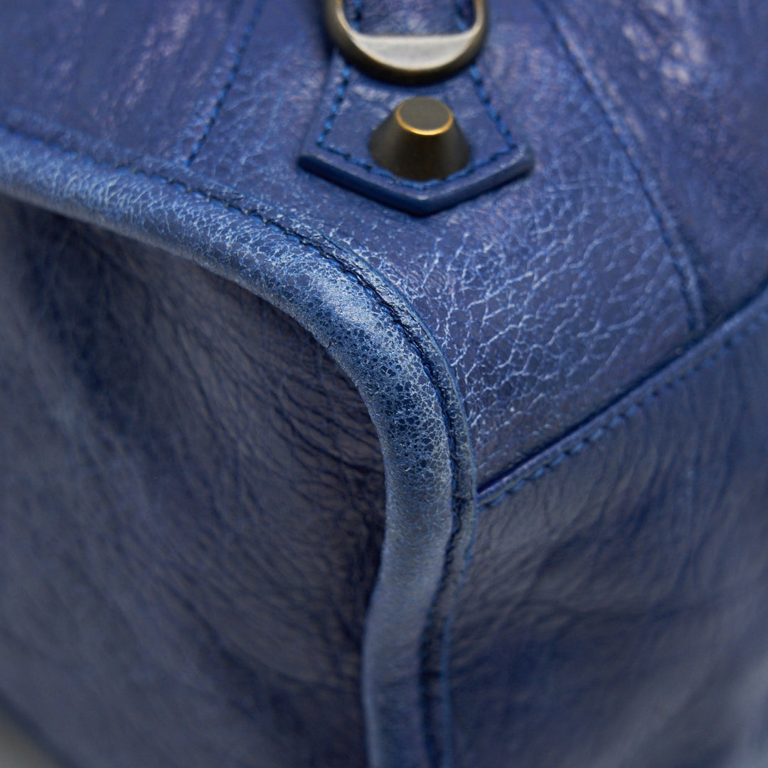Top Quality Balenciaga Classic City Bag Blue