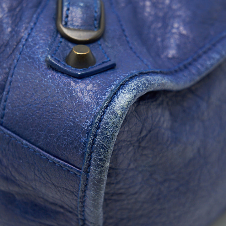 Top Quality Balenciaga Classic City Bag Blue