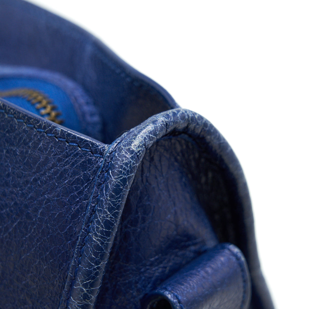 Top Quality Balenciaga Classic City Bag Blue