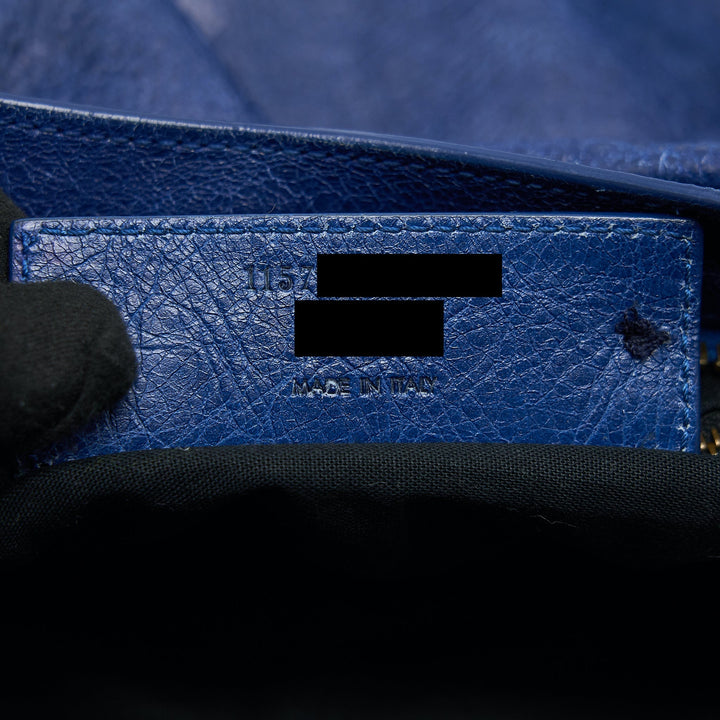 Top Quality Balenciaga Classic City Bag Blue