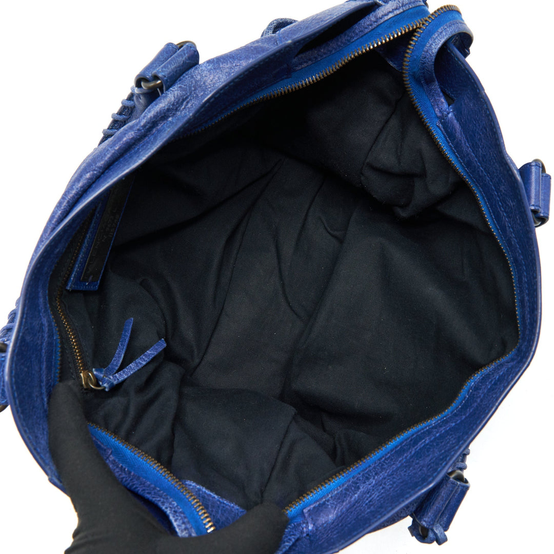 Top Quality Balenciaga Classic City Bag Blue