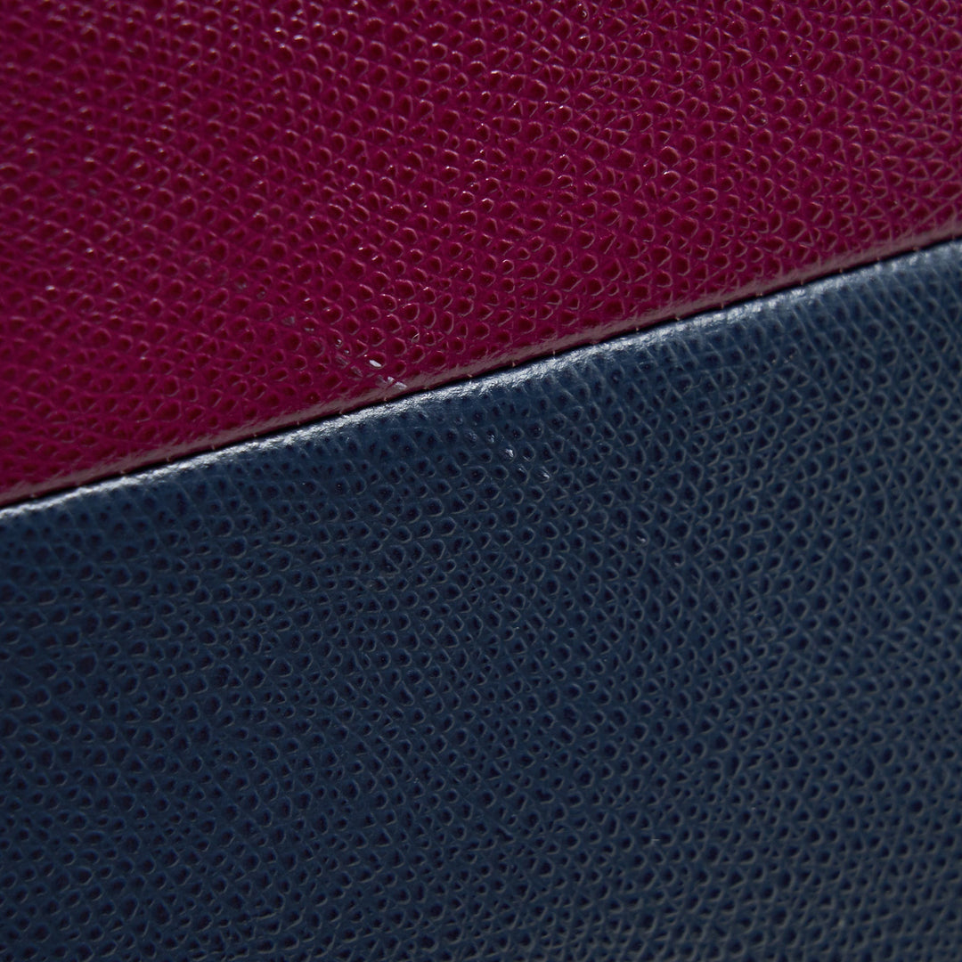 Top Quality Celine Small Vertical Cabas Bag Plum/Steel blue