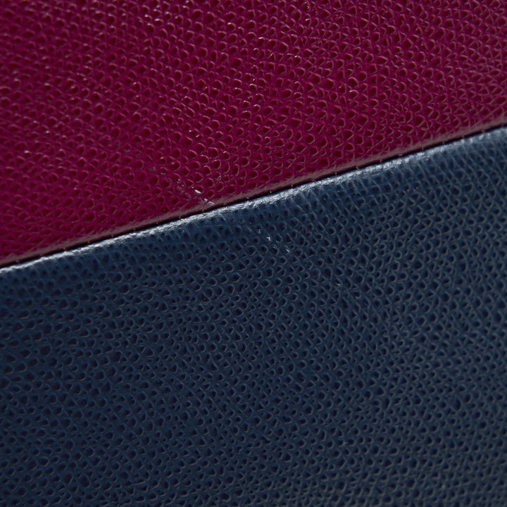 Top Quality Celine Small Vertical Cabas Bag Plum/Steel blue