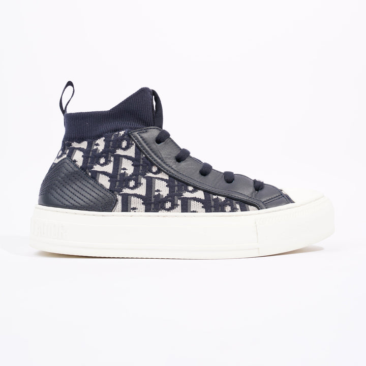Christian Dior Womens Walk n' Dior Navy EU 35.5 / UK 2.5
