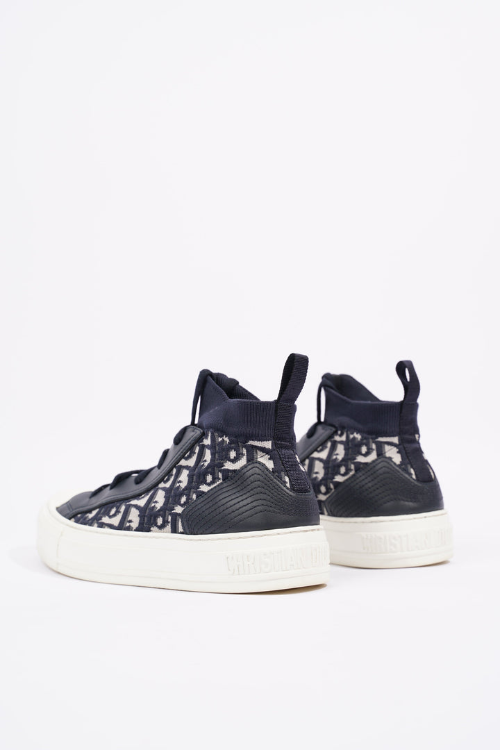Christian Dior Womens Walk n' Dior Navy EU 35.5 / UK 2.5