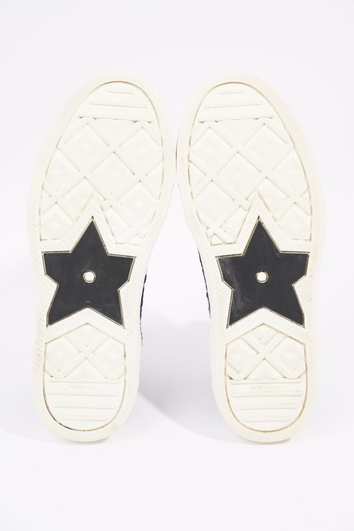 Christian Dior Womens Walk n' Dior Navy EU 35.5 / UK 2.5