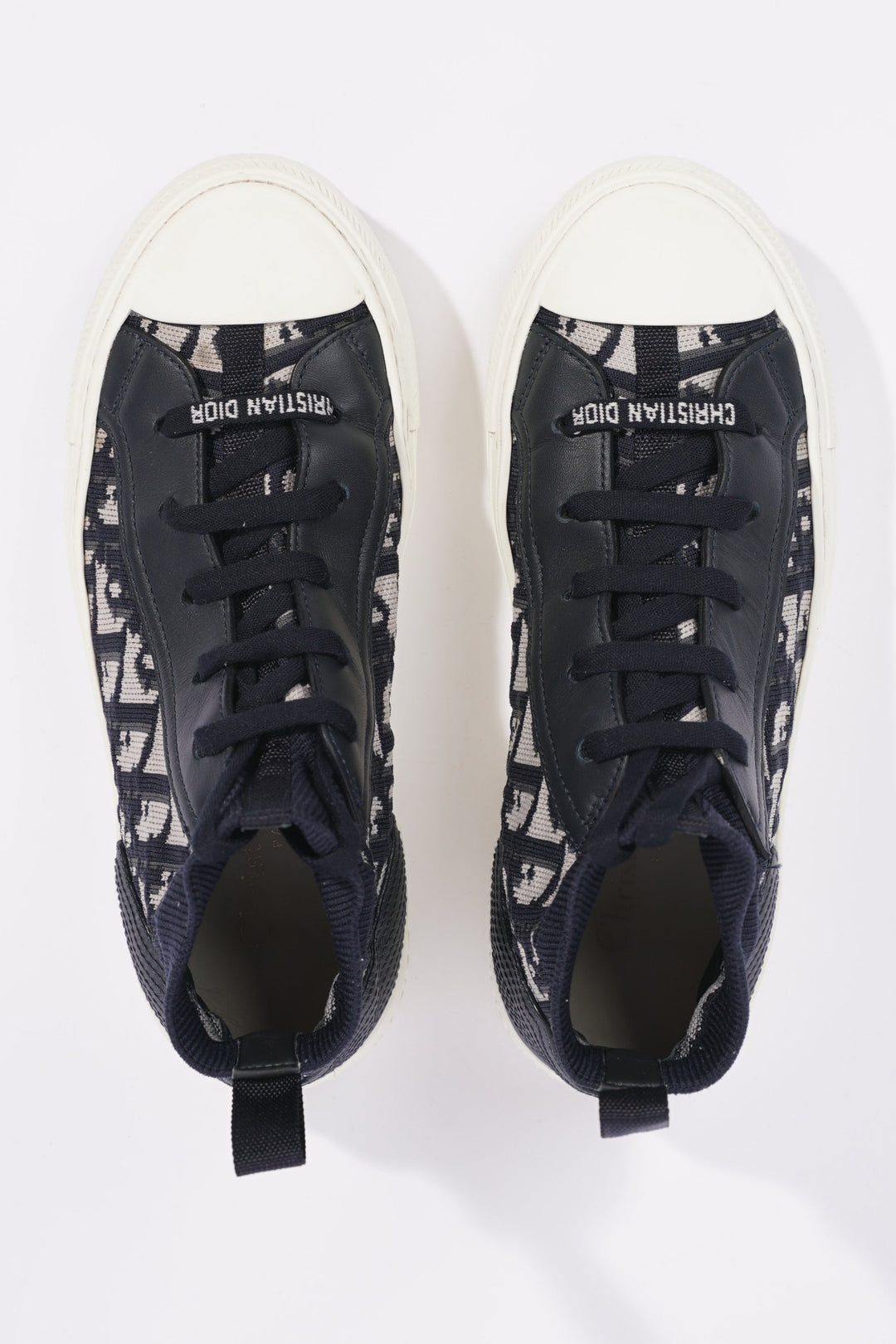 Christian Dior Womens Walk n' Dior Navy EU 35.5 / UK 2.5