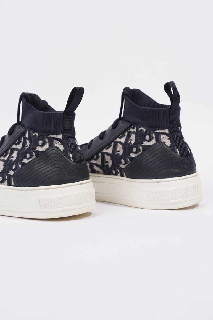 Christian Dior Womens Walk n' Dior Navy EU 35.5 / UK 2.5