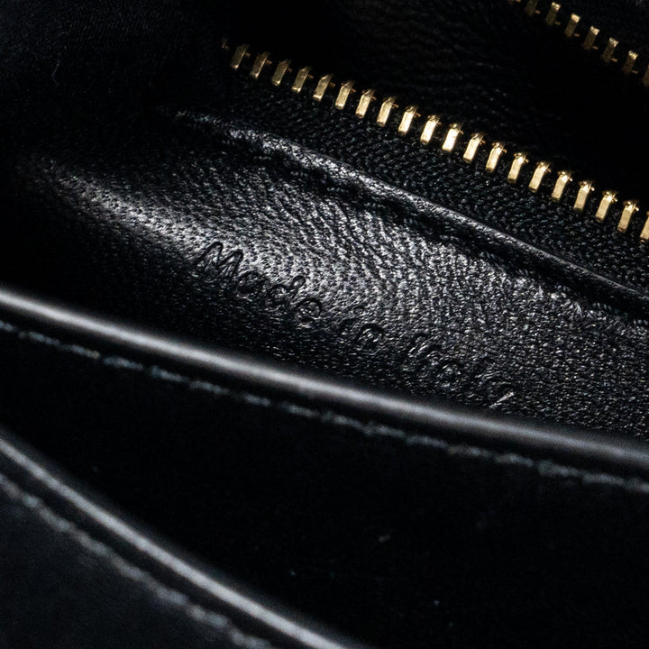 Celine mini classic box bag calfskin Black