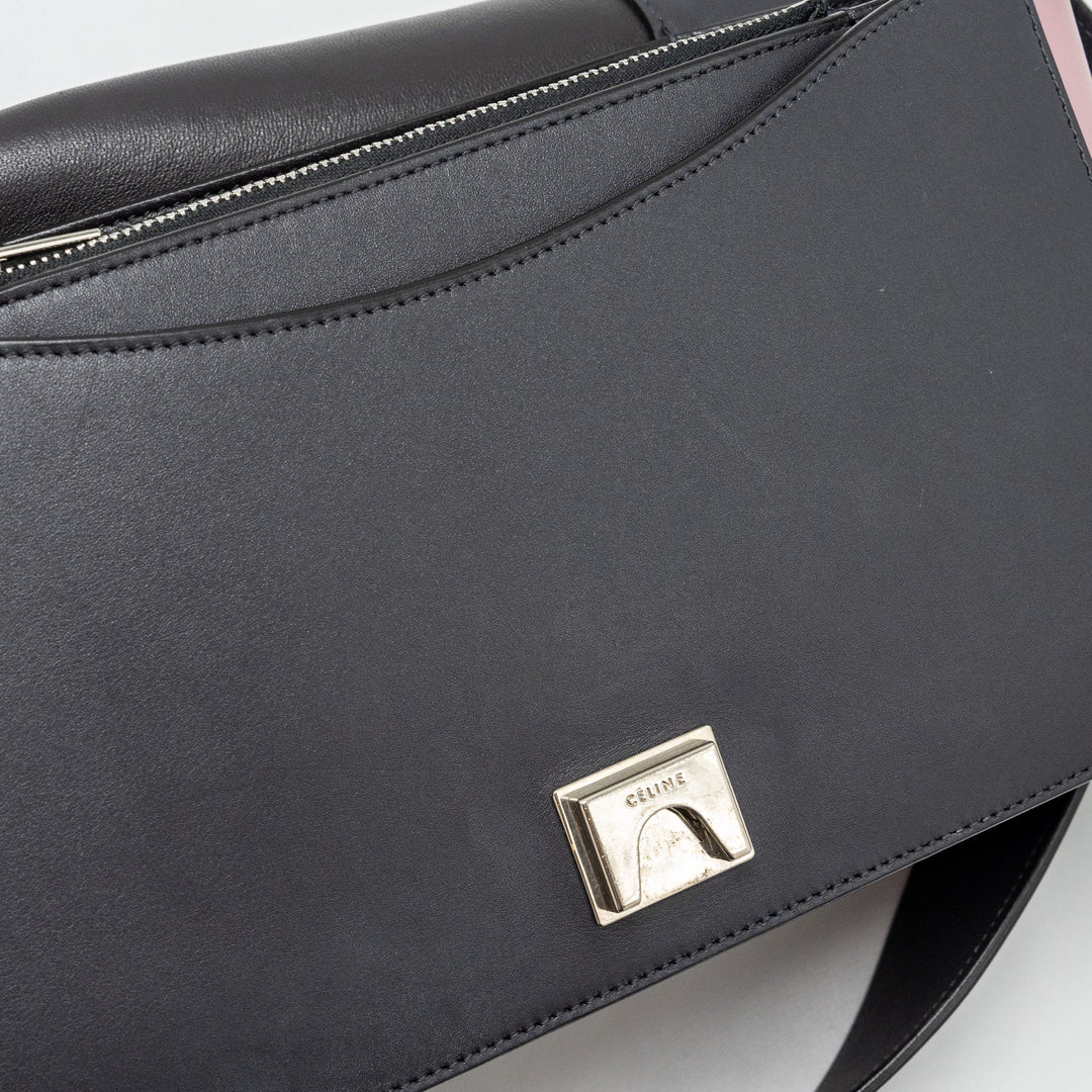 Celine Frame Bag Calfskin Pink/Grey