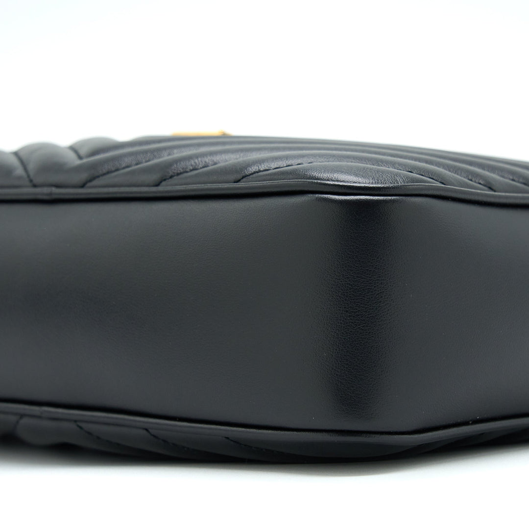 Saint Laurent/ YSL Lou Camera Bag Calfskin Black GHW