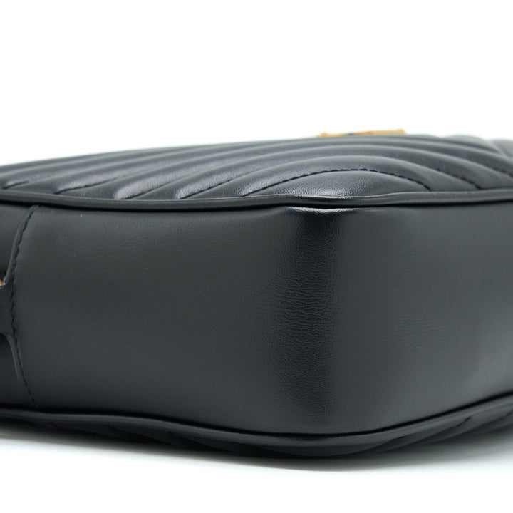 Saint Laurent/ YSL Lou Camera Bag Calfskin Black GHW